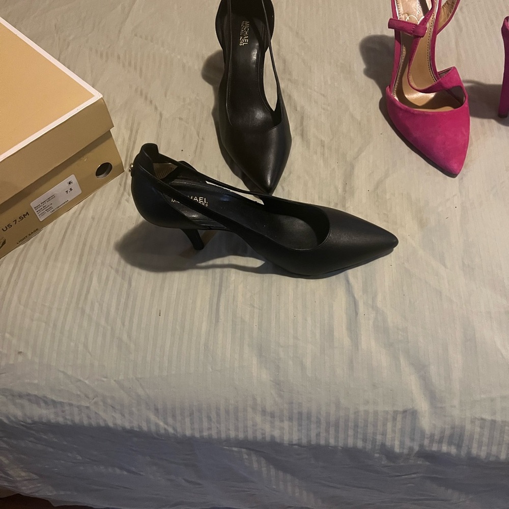 Michael Kors Black Women's Heels